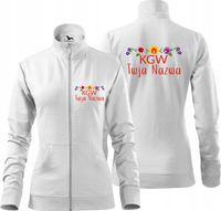 BLUZA DAMSKA zapinana Z HAFTEM koło gospodyń wiejskich + twoja grafika KGW