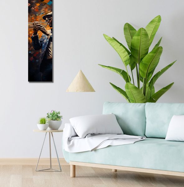 Obraz 20x90cm Symfonia na Trąbce zdjęcie 2