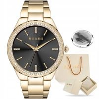 Zegarek damski Paul Lorens CARMEN złoty - cyrkonie ELEGANCKI z