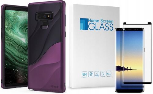 ETUI RINGKE WAVE SAMSUNG GALAXY NOTE 9 + SZKŁO 3D na Arena.pl