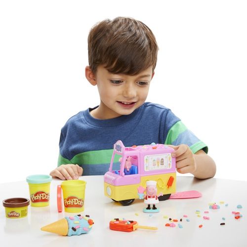 Play-Doh Świnka Peppa Samochód z lodami Hasbro F3597 na Arena.pl