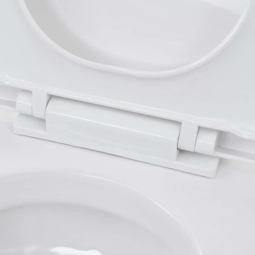 Toaleta wisząca, ceramiczna, biała na Arena.pl