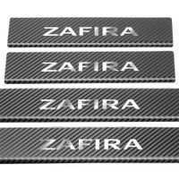 Listwa progowa OPEL/VAUXHALL ZAFIRA C Stal nierdzewna 304 carbon 4szt