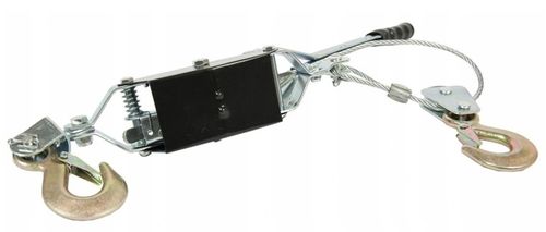 WYCIĄGARKA RĘCZNA WCIĄGARKA LINOWA 2000KG 2T HAKI na Arena.pl