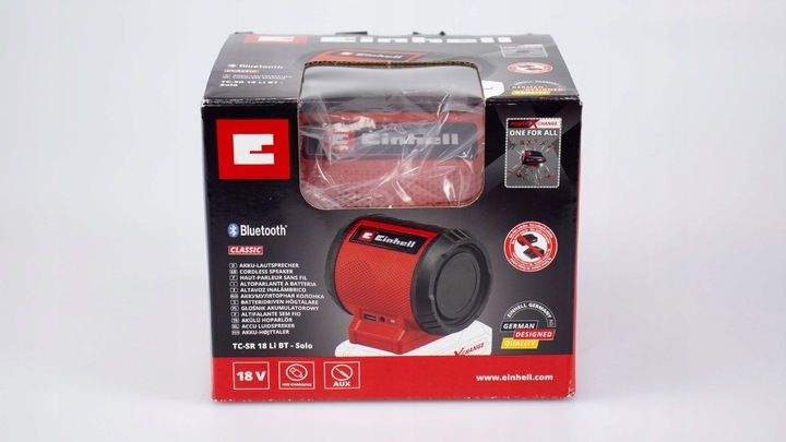 GŁOŚNIK BEZPRZEWODOWY EINHELL TC-SR 18 Li Solo zdjęcie 2