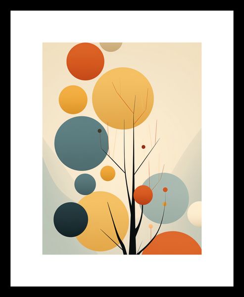 Plakat 15x20cm Harmonia Jesiennych Kolorów zdjęcie 3