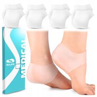 Żelowe osłony na spękane pięty regeneracja popękanych pięt ZESTAW 4 PARY