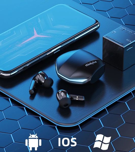 SŁUCHAWKI BEZPRZEWODOWE LENOVO GM2 PRO WODOODPORNE TWS GAMINGOWE LIVE PODS zdjęcie 5