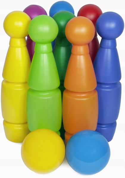 Kręgle w koszu CZA 25371 zdjęcie 2