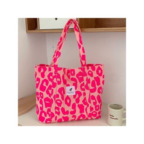 Torba materiałowa duża 58x44x10cm różowa Panterka TP16 na Arena.pl