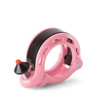 dzwonek rowerowy w kształcie litery q 100db - różowy