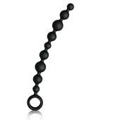 joydivision joyballs long black - silikonowy łańcuszek anatomiczny 29,8 cm