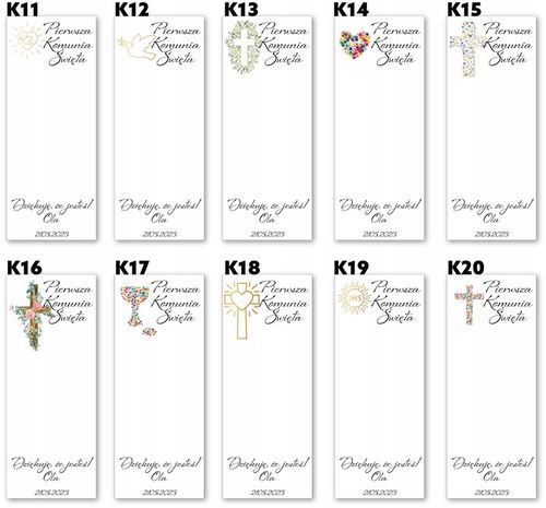 Podziękowania dla Gości na Uroczystość Komunii Świętej – na Arena.pl