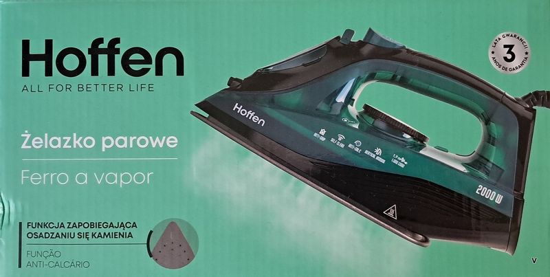 Żelazko parowe HOFFEN BZE-01H 2000 W zdjęcie 1