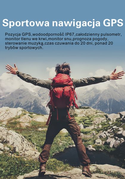 SMARTWATCH MĘSKI GRAVITY GT8-1 - z GPS (sg017a) zdjęcie 8