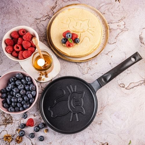 patelnia do naleśników z kotkiem 18cm klausberg kb-7973 na Arena.pl