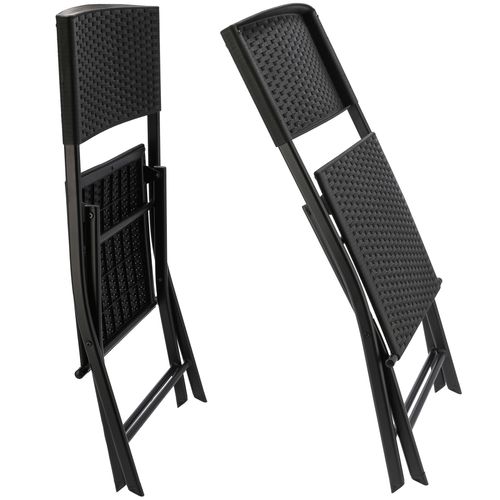 meble na balkon ogród taras składane komplet zestaw stół 2 krzesła na Arena.pl