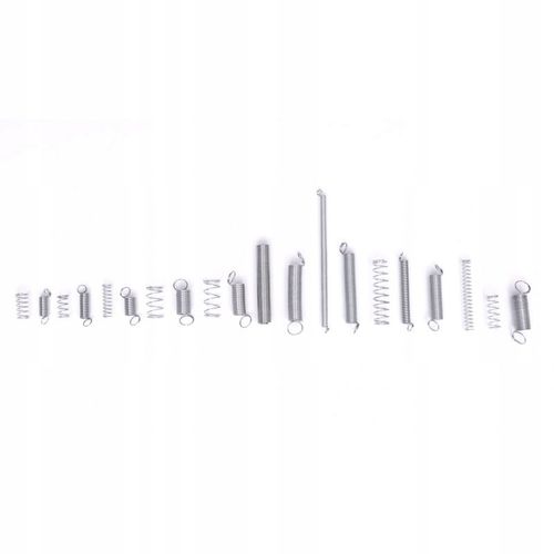 Sprężynki różne rozmiary zestaw 200 szt. mix sprężyn w pudełku na Arena.pl