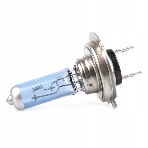 Żarówka halogenowa H7 12V 55W UV E4 super white zdjęcie 3