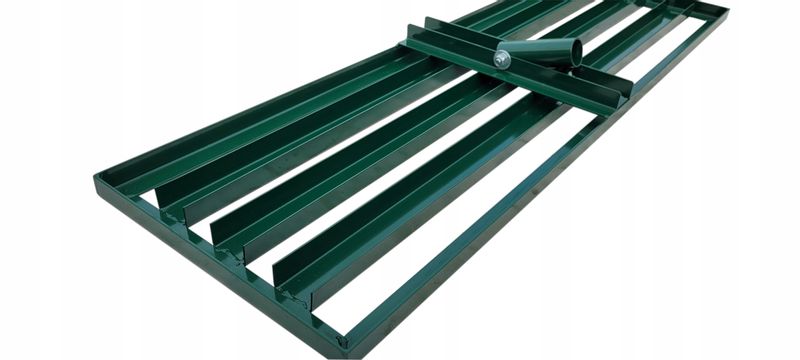 NIWELATOR TERENU RĘCZNY RÓWNIARKA TRAWNIKA GRABIE do KRETOWISK LEVEL RAKE zdjęcie 5