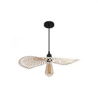 OPRAWA WISZĄCA KILIO STAL BAMBUS LED 40W MAX CZARNA