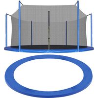 Osłona na sprężyny z siatką do trampoliny wewnętrzną 12FT 360/366/369 cm niebieska