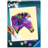 RAVENSBURGER CreArt Farby Malowanka Zebra
