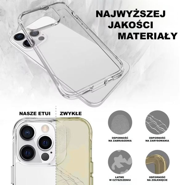 Etui LIQ PRO do iPhone 15 Pro Max (CLEAR HD) zdjęcie 5