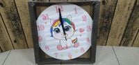 zegar ścienny  30cm  jednorożec