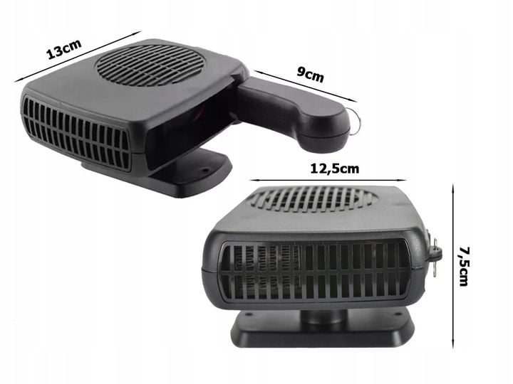 NAGRZEWNICA PODGRZEWACZ FARELKA SAMOCHODOWA GRZEJNIK DO AUTA SZYBY 12V zdjęcie 1