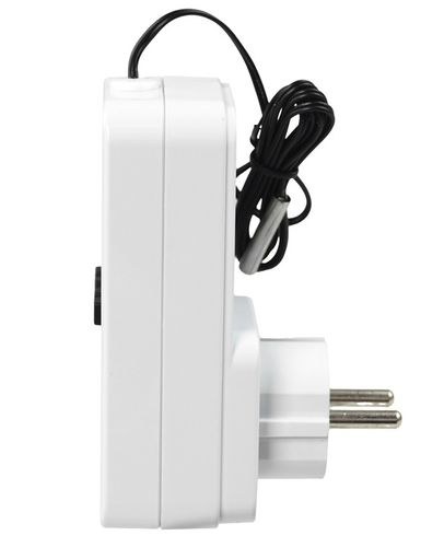 TERMOSTAT TIMER CYFROWY REGULATOR TEMPERATURY GNIAZDO SIECI 230V max. 3680W na Arena.pl