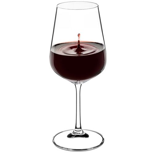 KIELISZKI DO WINA CZERWONEGO KOMPLET 6 SZT 450ML na Arena.pl