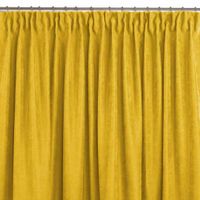 CURT/HOM/MILANA/CHENILLE/PLEAT/D/75/MUSTARD/140x300