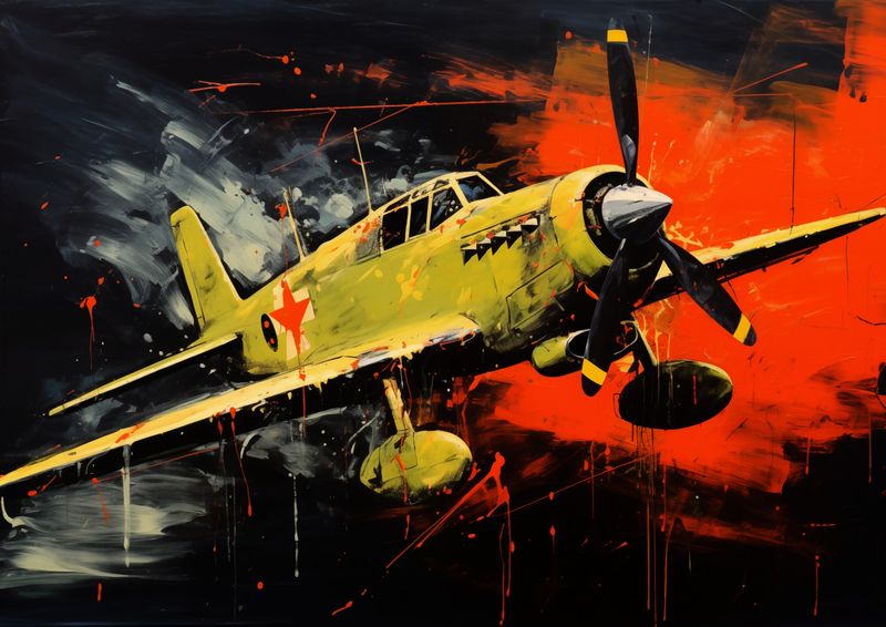 Plakat 29,7x21cm Barwny Przelot zdjęcie 1