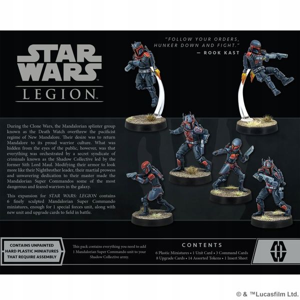 Zestaw Atomic mass games Mandalorian Super Commandos Unit Expansion zdjęcie 2