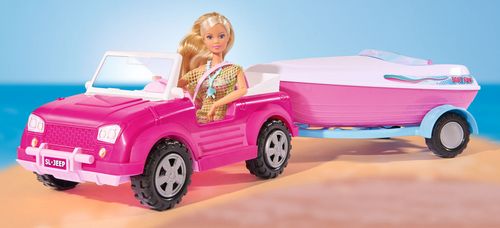 Simba Steffi kabriolet z motorówką na Arena.pl