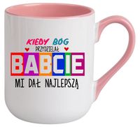 KUBEK Z NADRUKIEM PREZENT DZIEŃ BABCI URODZINY BABCIA IMIENINY