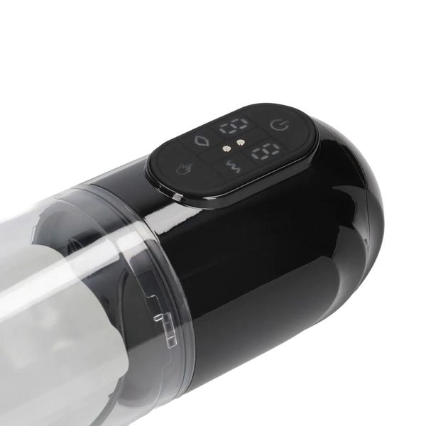 Technothrust - Automatic Waterproof Masturbator Pump - Black zdjęcie 7