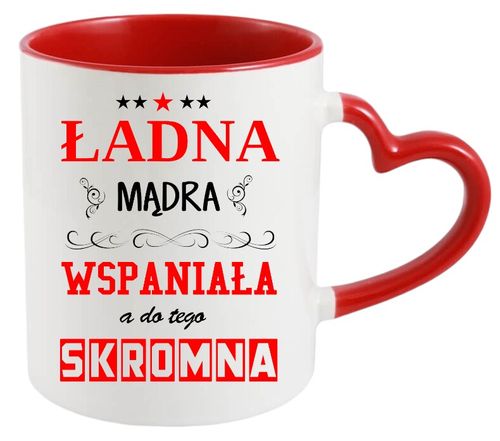 KUBEK Z NADRUKIEM PREZENT DLA KOLEŻANKI DZIEWCZYNY ŻONY MAMY DZIEŃ KOBIET na Arena.pl