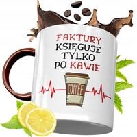 Kubek Bordowy Dla Księgowego Na Urodziny Prezent Z Nadrukiem Ze Zdjęciem