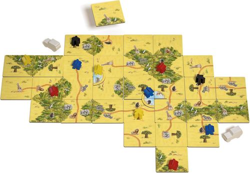 Gra Carcassonne: Safari na Arena.pl