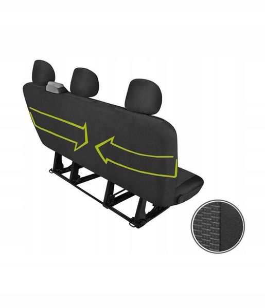 POKROWCE SAMOCHODOWE NA 2 RZĄD CITROEN JUMPY zdjęcie 3