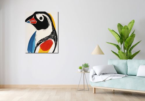 Obraz 70x90cm Portret Ptaka na Arena.pl