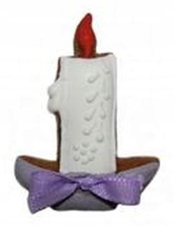 FOREMKA METALOWA DO PIERNIKÓW CIASTEK świeczka świąteczna - 5,7 x 4,3 cm na Arena.pl