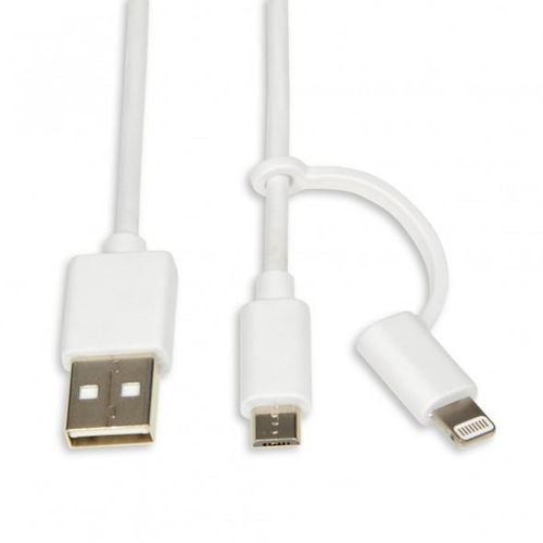 Kabel USB - microUSB typ B Lightning 2,4A 1M na Arena.pl