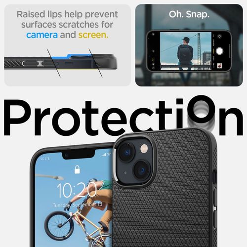 SPIGEN LIQUID AIR IPHONE 14 PLUS / 15 PLUS MATTE BLACK na Arena.pl