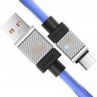 2 x Kabel 2m USB - USB-C TYP-C Baseus CoolPlay WYTRZYMAŁY 6A 100W 200cm HUA