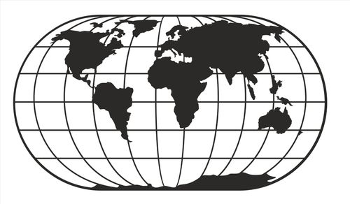 Dekoracja ścienna 3D „Mapa Świata” na Arena.pl