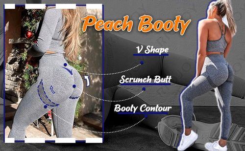 RIOJOY LEGGINSY DAMSKIE SPORTOWE PUSH UP WYSOKI STAN GRADIENT ROZMIAR M na Arena.pl