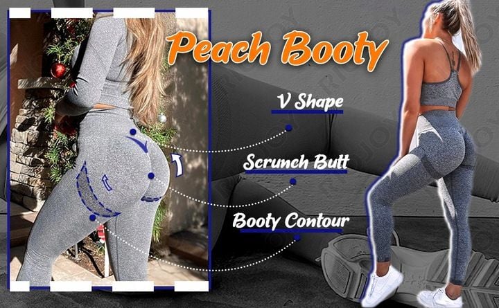 RIOJOY LEGGINSY DAMSKIE SPORTOWE PUSH UP WYSOKI STAN GRADIENT ROZMIAR M zdjęcie 4